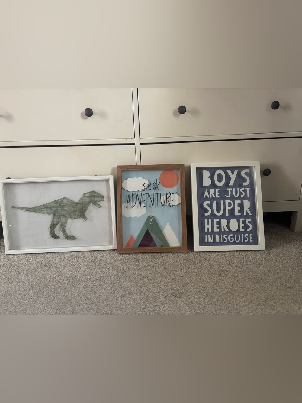 Pillowfort wall art for kids’ room!